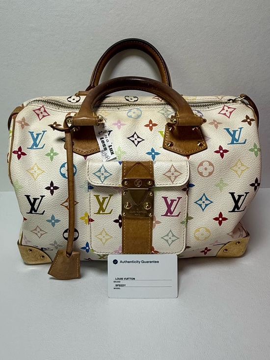Louis Vuitton Handbags - Louis Vuitton 2004 Limited Edition Takashi Murakami Speedy Trunk Bag